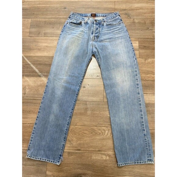 Von Dutch Other - Von Dutch Jeans Mens 34 x 32 Blue Straight Leg Vintage USA Made Denim Flying Eye